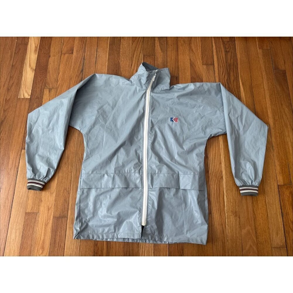 M.J Kirby Sportswear Dester Golf Men's Rain Jacket Blue Vintage Size M